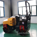 Soil Compaction Double Drum Vibratory Ride-on Road Roller Compactor FYL-900